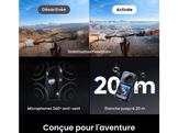 INSTA360 X6 Essentials Bundle Caméra 360° Midnight Black