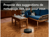 IROBOT  Combo Essential (Y011040) - Robot aspirateur et robot laveur - Avec Fonction serpillère - Noir