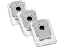 Charger l&#39;image dans la galerie, Trois sacs d&#39;aspirateur iRobot. Ils sont gris et blancs. Le fond est blanc.
