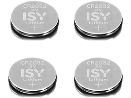 ISY 4 piles CR2032 Lithium (IBA-2032-1)