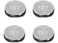 ISY 4 piles CR2032 Lithium (IBA-2032-1)