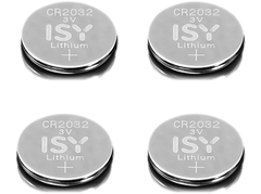 ISY 4 piles CR2032 Lithium (IBA-2032-1)
