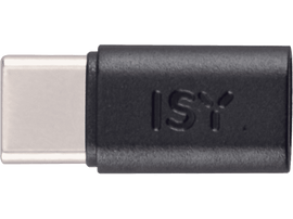 ISY Adaptateur microUSB - USB-C Noir (IUC-3002)