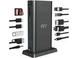 ISY Adaptateur multiport 15-en-1 USB-C Noir (IDO-3000)