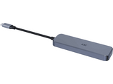 ISY Adaptateur Multiport 4-en-1 USB-C Argenté (IAD-1031)