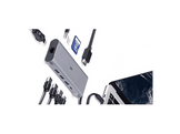 ISY Adaptateur multiport USB-C Gris (IAD-1025-1)
