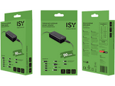 ISY Adaptateur secteur universel pour ordinateurs portables 90W Noir (IAC-2103-1)