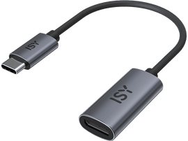 ISY Adaptateur USB-C naar DisplayPort 1.4 Z Gris (IDP 2500)