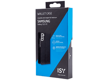 Charger l&#39;image dans la galerie, ISY Bookcover Wallet Galaxy S21 Noir (ISC-3119)
