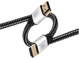ISY Câble HDMI Plaqué or 3 m Blanc / Noir (IHD-5000-1)