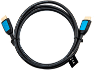 ISY Câble HDMI Plaqué or Ethernet 1.5 m Noir (IHD-1500) Câble HDMI 1,5 m Noir