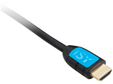 ISY Câble HDMI Plaqué or Ethernet 1.5 m Noir (IHD-1500) Câble HDMI 1,5 m Noir