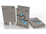ISY Câble HDMI Plaqué or Ethernet 1.5 m Noir (IHD-1500) Câble HDMI 1,5 m Noir