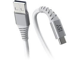 ISY Câble USB-A - USB-C 5Gbps 2 m Blanc (ICN-5000-WT-AC) Câble USB-C 2 m Blanc