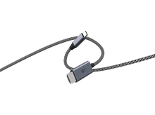 Charger l&#39;image dans la galerie, ISY Câble USB-C vers HDMI 2m Gris (IHD-9000-1)
