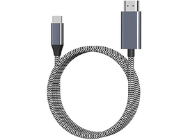 ISY Câble USB-C vers HDMI 2m Gris (IHD-9000-1)