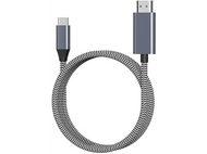 ISY Câble USB-C vers HDMI 2m Gris (IHD-9000-1)