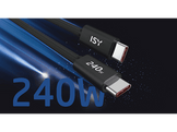 ISY Câble USB-C vers USB-C USB 4 1.8 m Noir (IUC-6000) Câble USB-C 1,8 m Noir