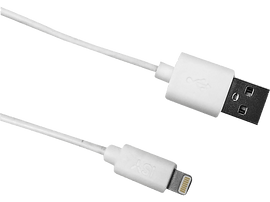 ISY Câble USB - Lightning 1 m Blanc (IUC-2001)