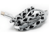 ISY Câble USB - USB-C 1 m Noir / Blanc (IUC-4100-SB-C)