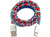 ISY Câble USB - USB-C 1 m Rouge / Bleu (IUC-4100-RB-C) Câble USB 1 m Rouge