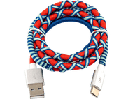 ISY Câble USB - USB-C 1 m Rouge / Bleu (IUC-4100-RB-C)