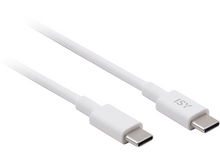Charger l&#39;image dans la galerie, Câble USB-C blanc avec la marque ISY.
