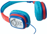 ISY Casque audio pour enfants + Cartes à dessin Bleu (IHP-1001-BL)