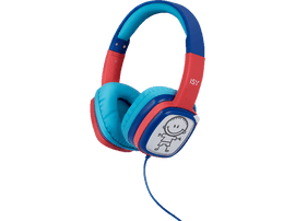 ISY Casque audio pour enfants + Cartes à dessin Bleu (IHP-1001-BL)