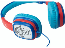 Charger l&#39;image dans la galerie, ISY Casque audio pour enfants + Cartes à dessin Bleu (IHP-1001-BL)
