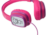 ISY Casque audio pour enfants + Cartes à dessin Rose (IHP-1001-PK)