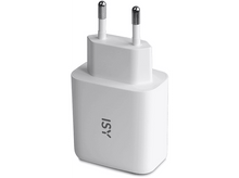 Charger l&#39;image dans la galerie, ISY Chargeur secteur USB-A / USB-C 65 W Blanc (IWC-4065)
