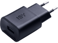 ISY Chargeur USB 1.2 A Noir (IWC 2000)