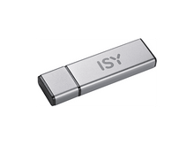 Charger l&#39;image dans la galerie, Clé USB argentée avec le logo &#39;ISY&#39;.
