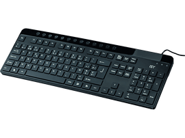 ISY Clavier Slim Standard AZERTY Noir (IKE-3100-BE)