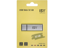 Charger l&#39;image dans la galerie, ISY Clé USB 32 GB IMU-2300-ALU 2.0 (503590)
