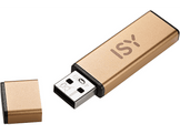 ISY Clé USB 64 GB IMU-2400-ALU 2.0 (IMU-2400-ALU)