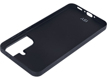 Charger l&#39;image dans la galerie, Une coque de téléphone noire avec extérieur texturé, texte &#39;xSI&#39; visible à l&#39;intérieur.
