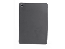 Charger l&#39;image dans la galerie, Une tablette noire avec un étui sur une surface blanche.
