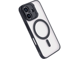 ISY Cover ISC 2451MagISY iPhone 16 Stand Smokey Black (2V210617)