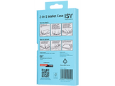 ISY Cover ISC 3144 Wallet 2-en-1 iPhone 16 Noir (2V210622)