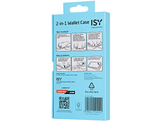 ISY Cover ISC 3145 Wallet 2 en 1 iPhone 16 Pro Noir (2V210623)
