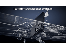 Charger l&#39;image dans la galerie, Une coque de téléphone protège un téléphone des chocs et des rayures.
