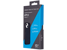 Charger l&#39;image dans la galerie, Coque de téléphone noire. La coque est dans une boîte avec texte, compatible avec l&#39;iPhone 15.
