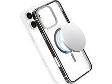 Charger l&#39;image dans la galerie, Coque de téléphone avec un pop-up blanc sur un téléphone blanc. Fond blanc.
