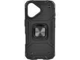 ISY Cover Rugged iPhone 16 Noir (2V210619)