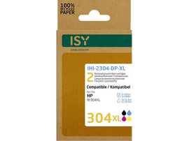 ISY Duopack 304XL Noir et Cyan / Magenta / Jaune