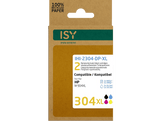 ISY Duopack 304XL Noir et Cyan / Magenta / Jaune