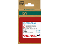 ISY Duopack 560XL Noir + 561XL Cyan / Magenta / Jaune