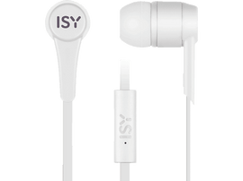 ISY Écouteurs Blanc (IIE-1101-WHITE)